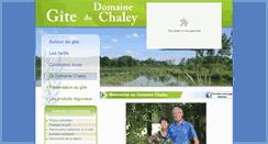 Desktop Screenshot of domaine-chaley.com